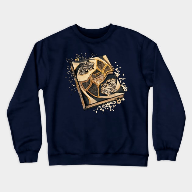 Zodiac Grimoire - Type Gemini Crewneck Sweatshirt by hayungs